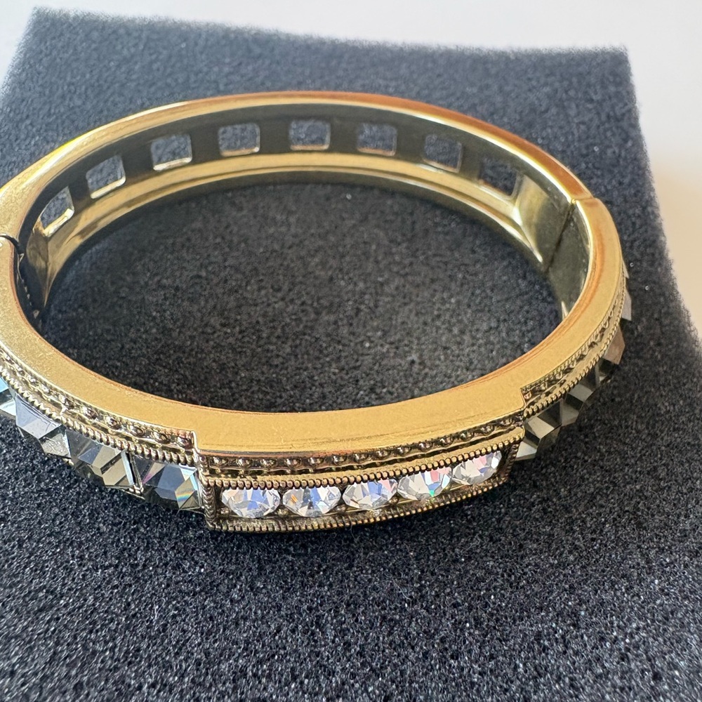 Heidi Daus Tantalizing Crystal Bangle Bracelet